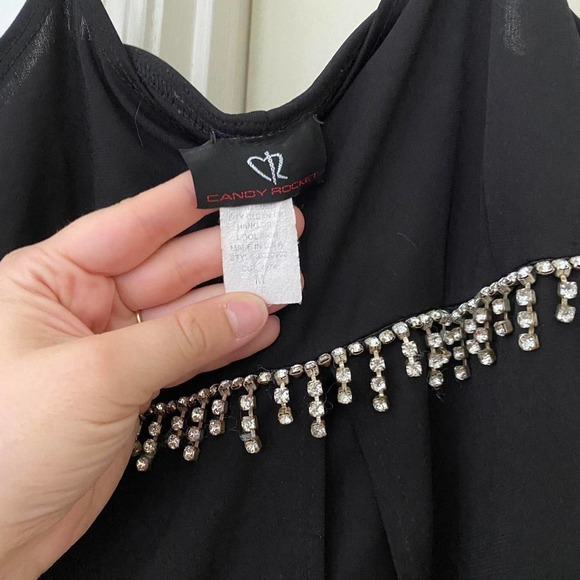 candy rocket Dresses Vintage Y2k Black Dress Poshmark